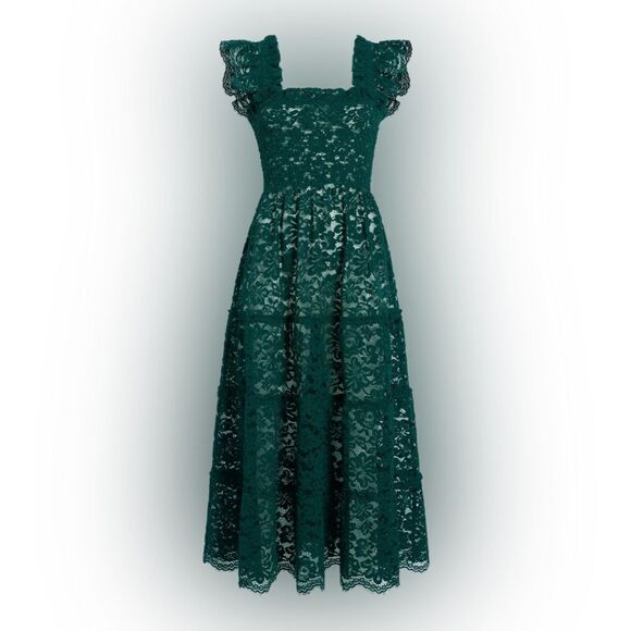 Hill House Collector’s Edition Botanical Garden Lace Ellie Nap Dress NWT - Picture 6 of 16